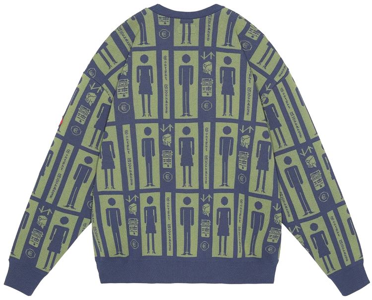 Cav Empt Content Exchange Long Sleeve Navy