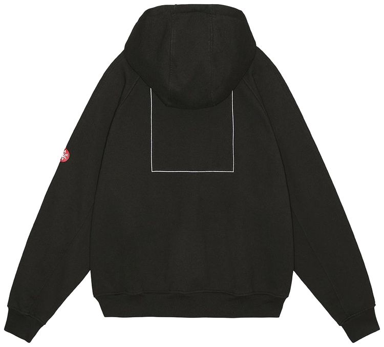 Cav Empt Intercommunication Big Heavy Hoodie Black