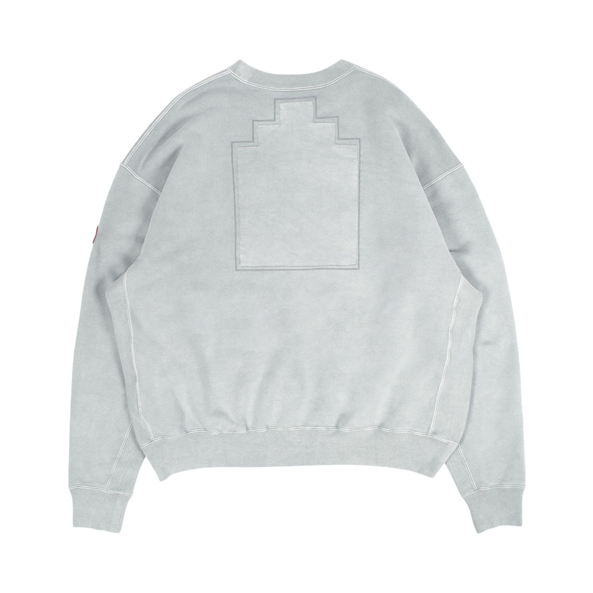 Buy Cav Empt Overdye All Mod Coms Crewneck 'Grey