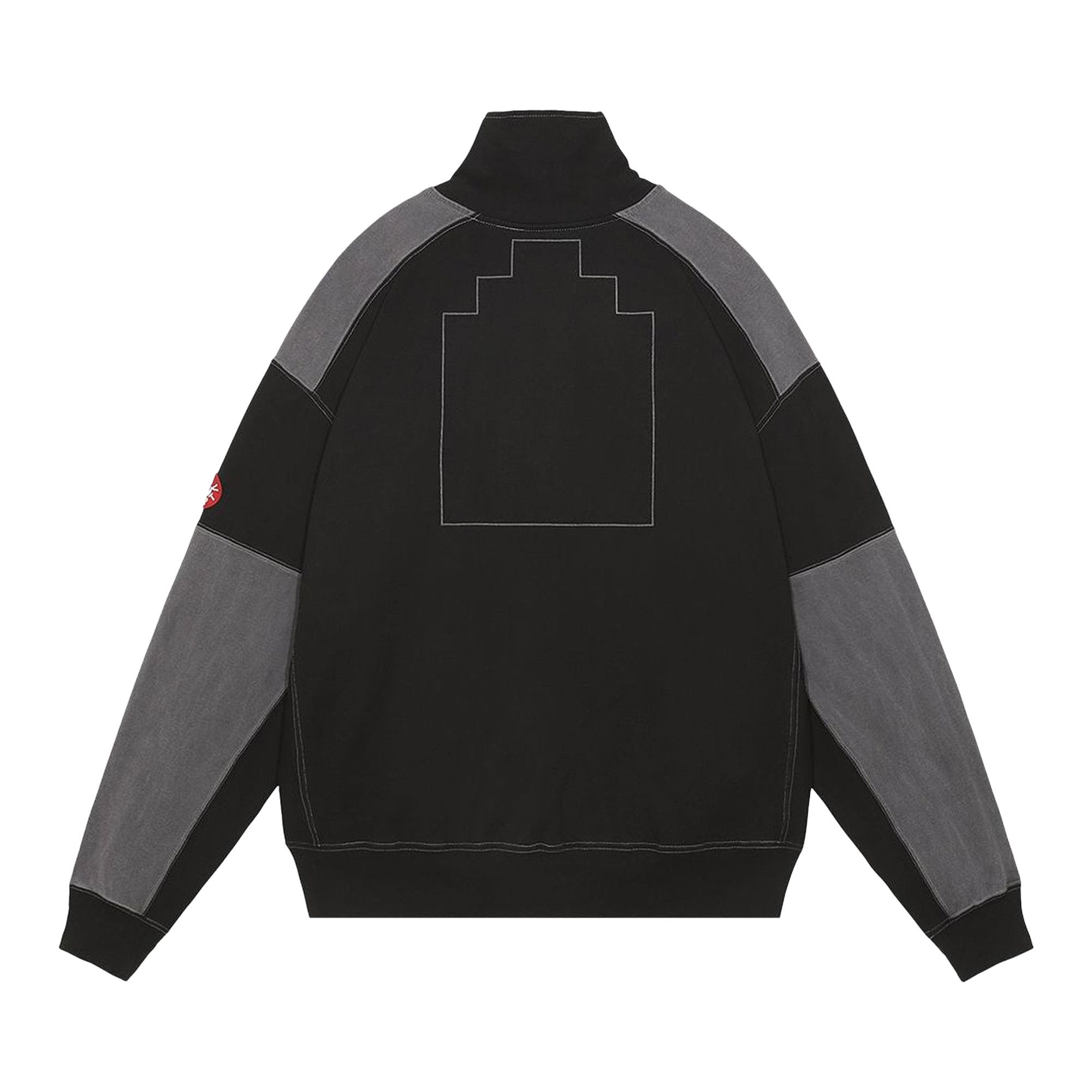 Buy Cav Empt Overdye Paneled Light Zip Jacket 'Black' - CES26CS16