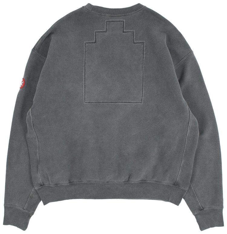 Cav Empt Overdye Pre Cog Crewneck Charcoal