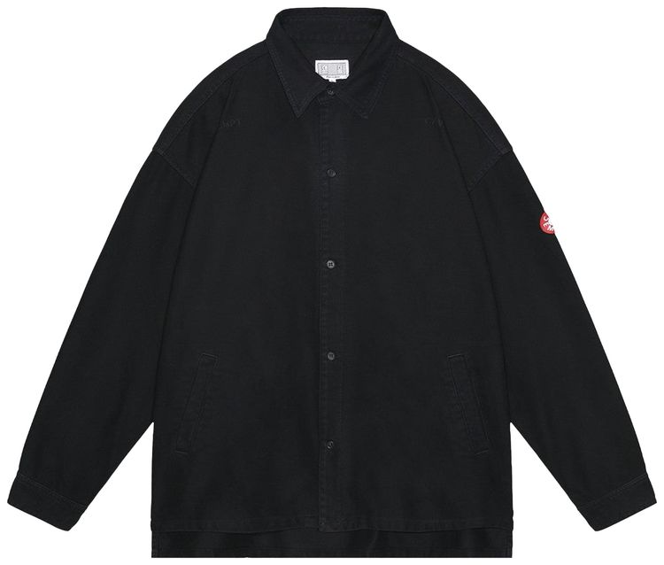 Cav Empt Welt Pockets Big Shirt Black