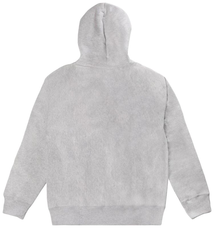 Stussy Dot Sport Zip Hoodie Ash Heather