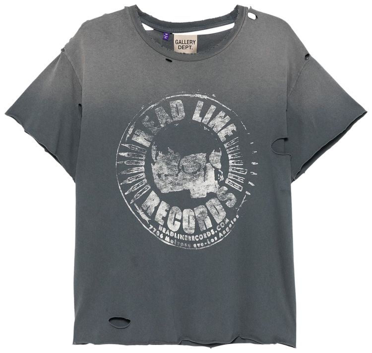 Gallery Dept Grailed Tee Black