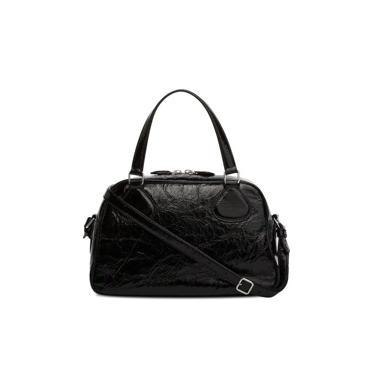 Courreges Reedition Bowling Bag Black