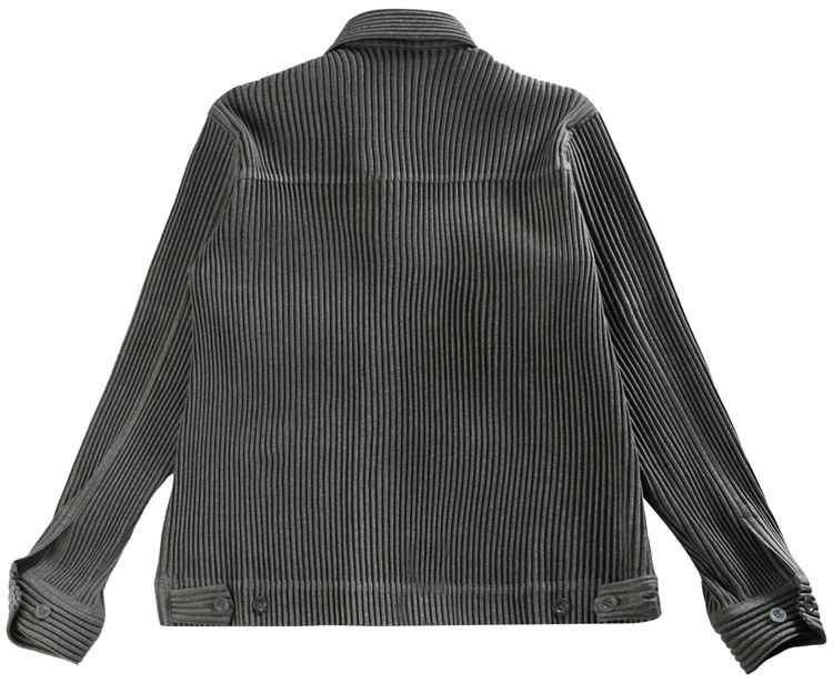 Homme Plisse Issey Miyake Wool Like Light Blouson Grey