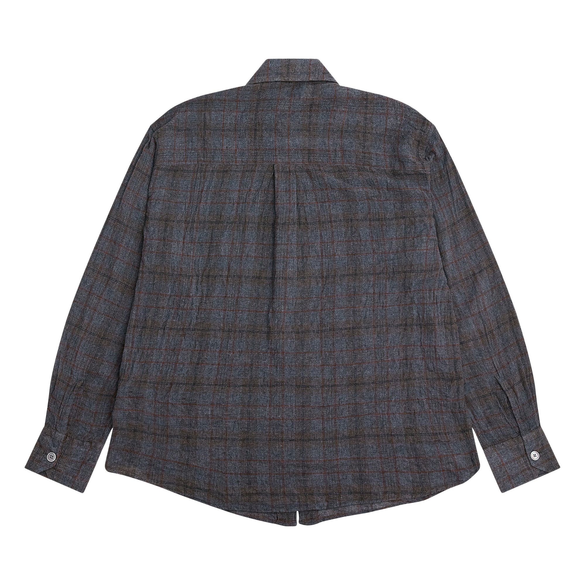 Tシャツ・カットソー OUR LEGACY SS25 OUR LEGACY ABOVE SHIRT (M2252ASB BAZAAR) Our Legacy - Above Shirt Bazaar Check Breeze Weave