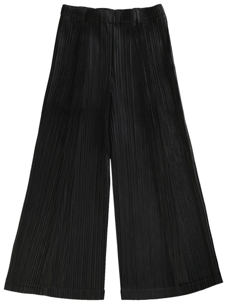 Pleats Please Issey Miyake Light Wave January Pant Black