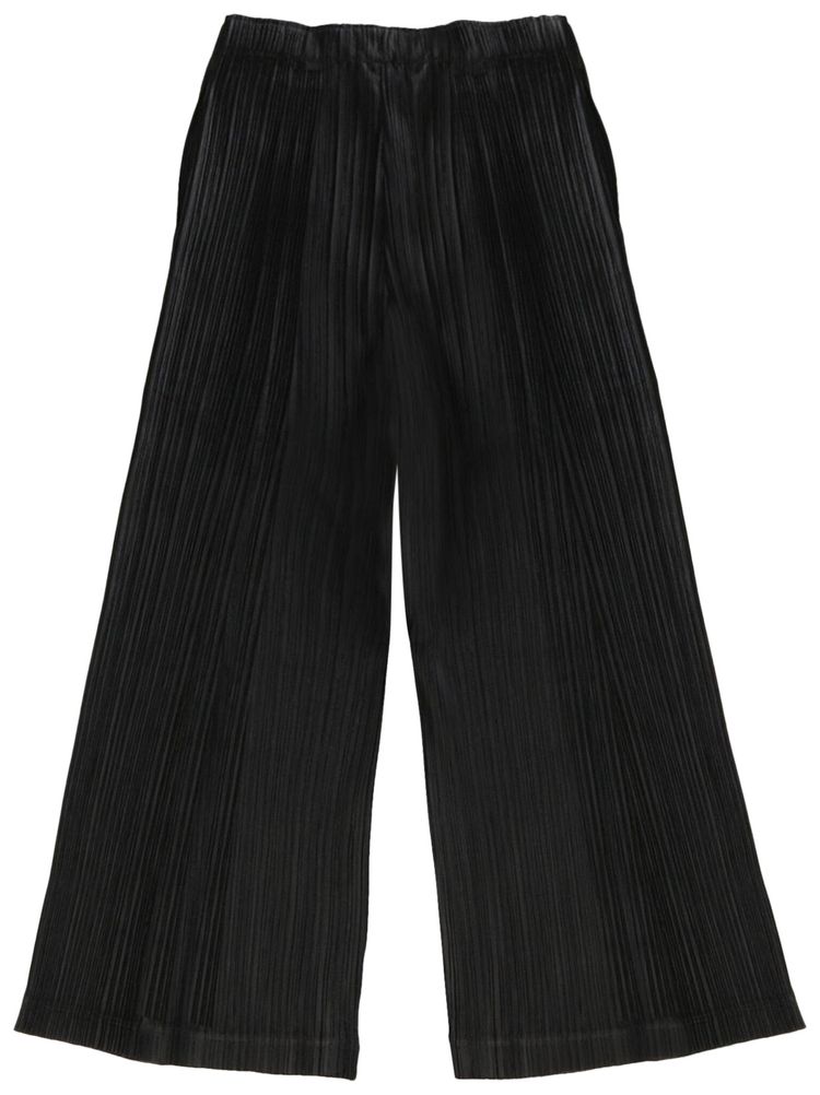 Pleats Please Issey Miyake Light Wave January Pant Black