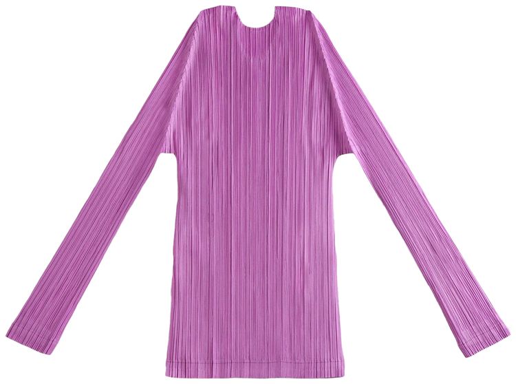 Pleats Please Issey Miyake January Shirt Purple