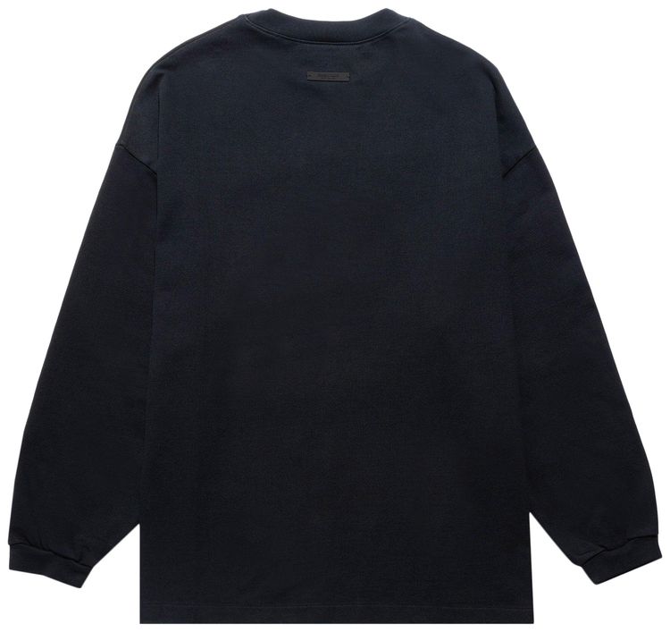 Fear of God Essentials Heavy Long Sleeve T Shirt Black