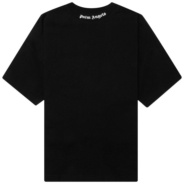 Palm Angels Kids Classic Overlogo T Shirt BlackWhite