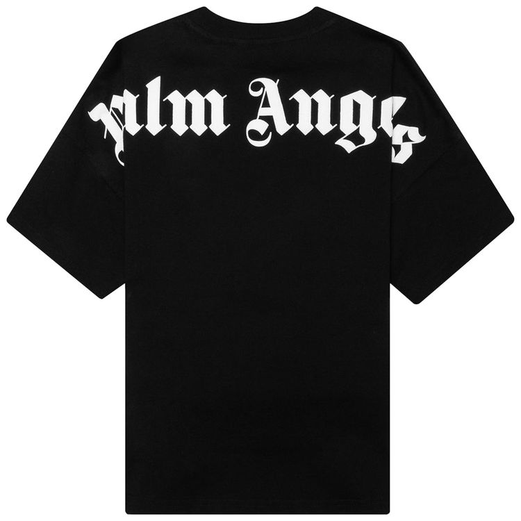 Palm Angels Kids Classic Overlogo T Shirt BlackWhite