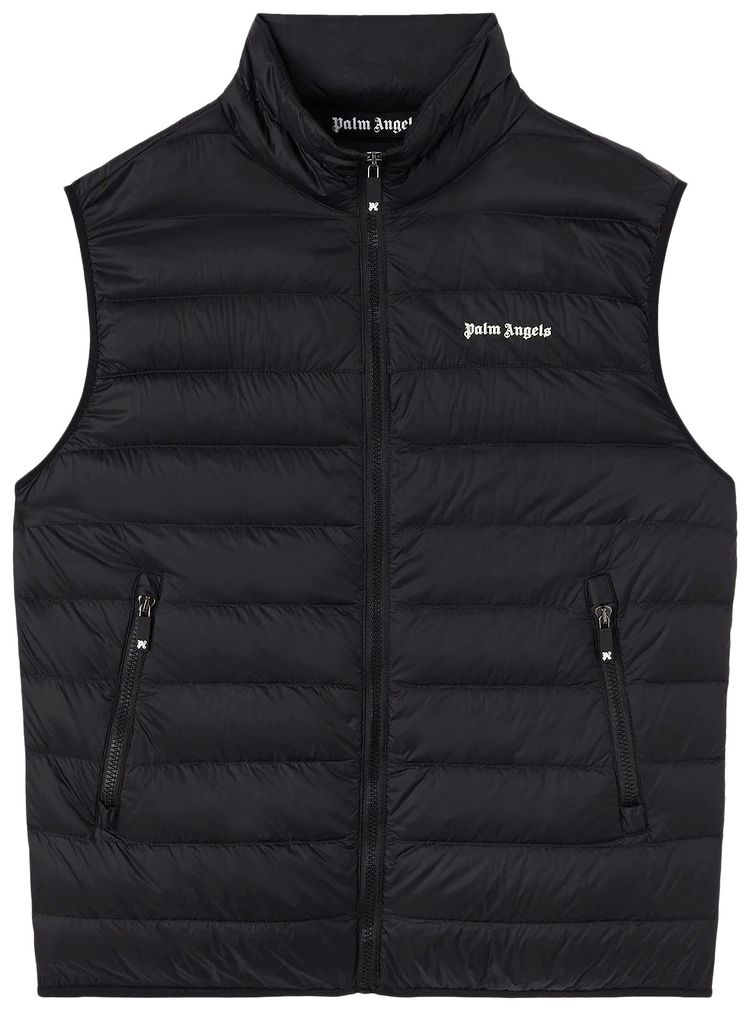 Palm Angels Classic Logo Gilet Vest Black