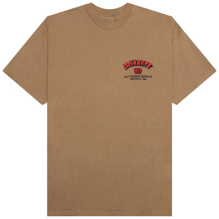 Carhartt WIP Super Tired Short Sleeve T Shirt Peanut
