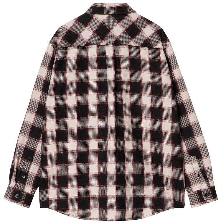 Carhartt WIP Witten Check Long Sleeve Shirt Moonbeam