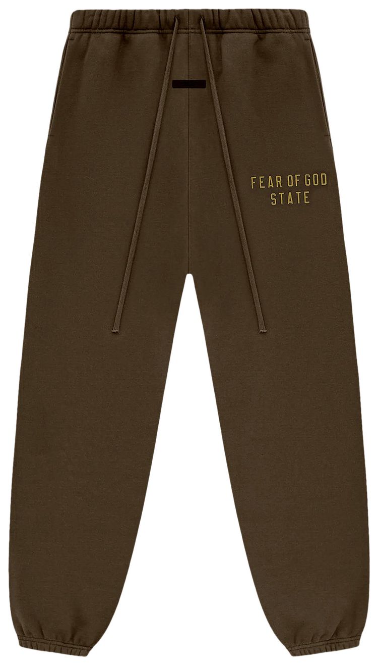 Fear of God Essentials Heavy Fleece Sweatpant Brown