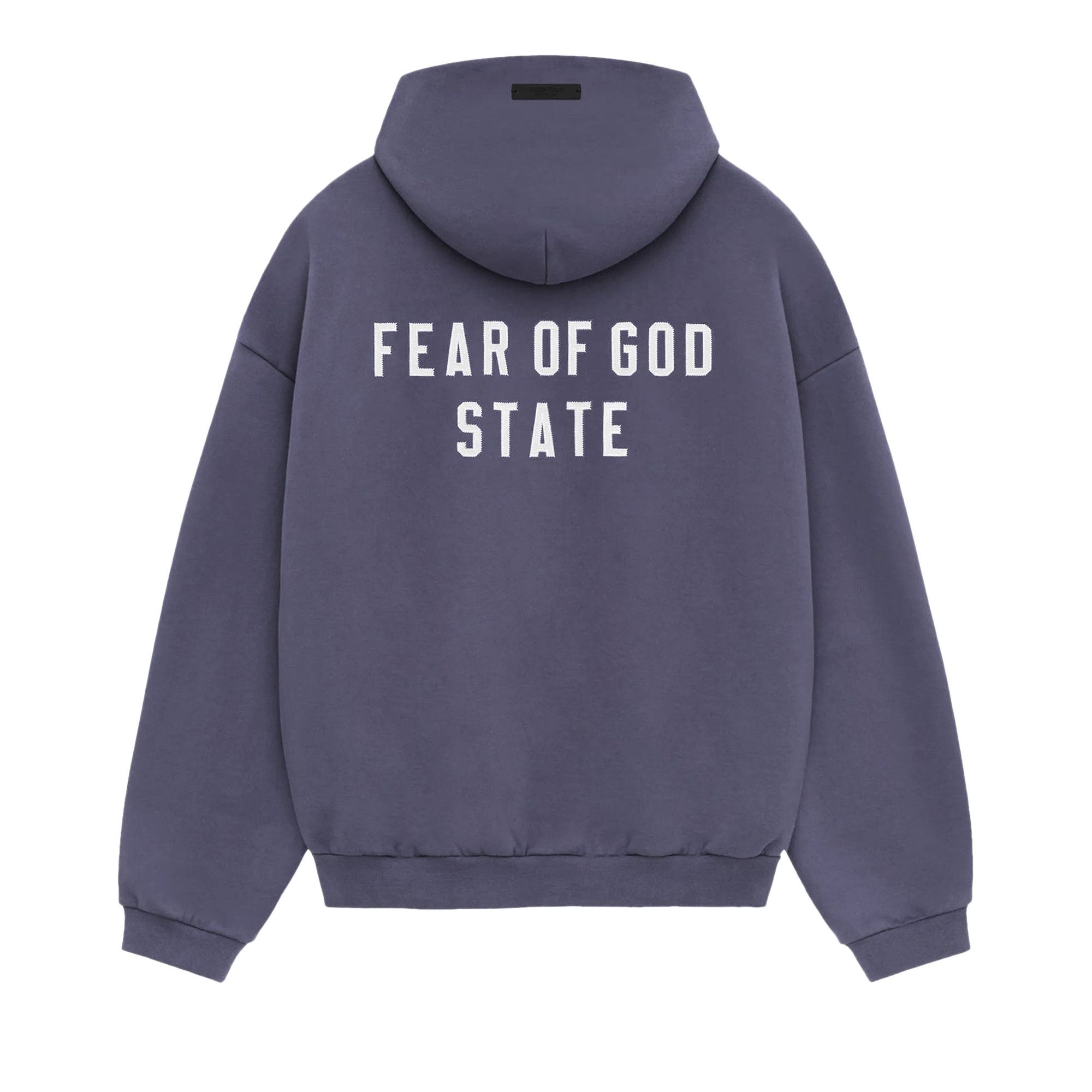 Buy Fear of God Essentials Heavy Fleece Full Zip Hoodie 'Marine