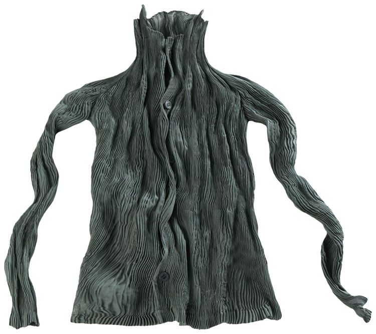 Issey Miyake Chiffon Twist 1 Shirt Dull Blue