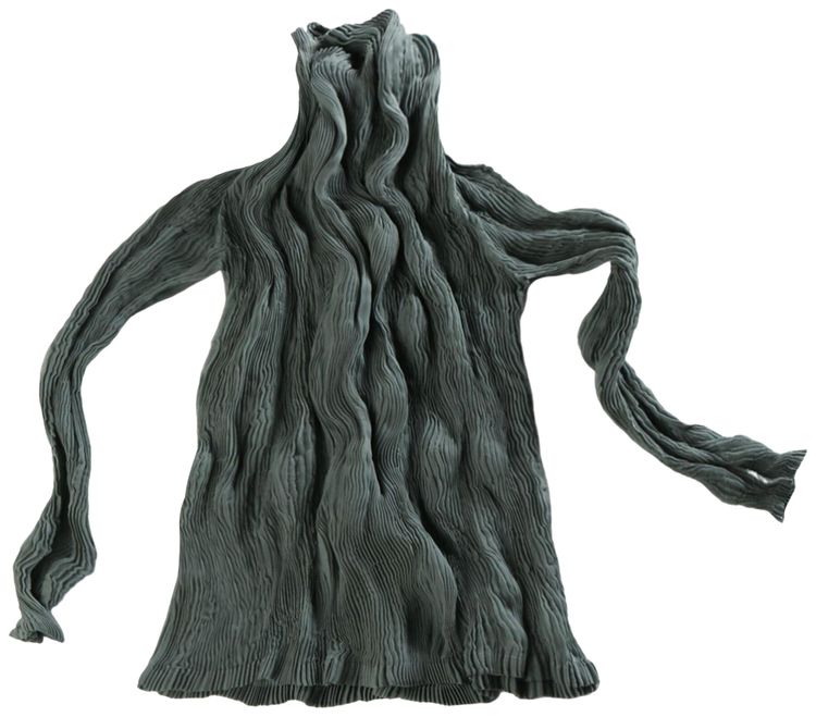 Issey Miyake Chiffon Twist 1 Shirt Dull Blue