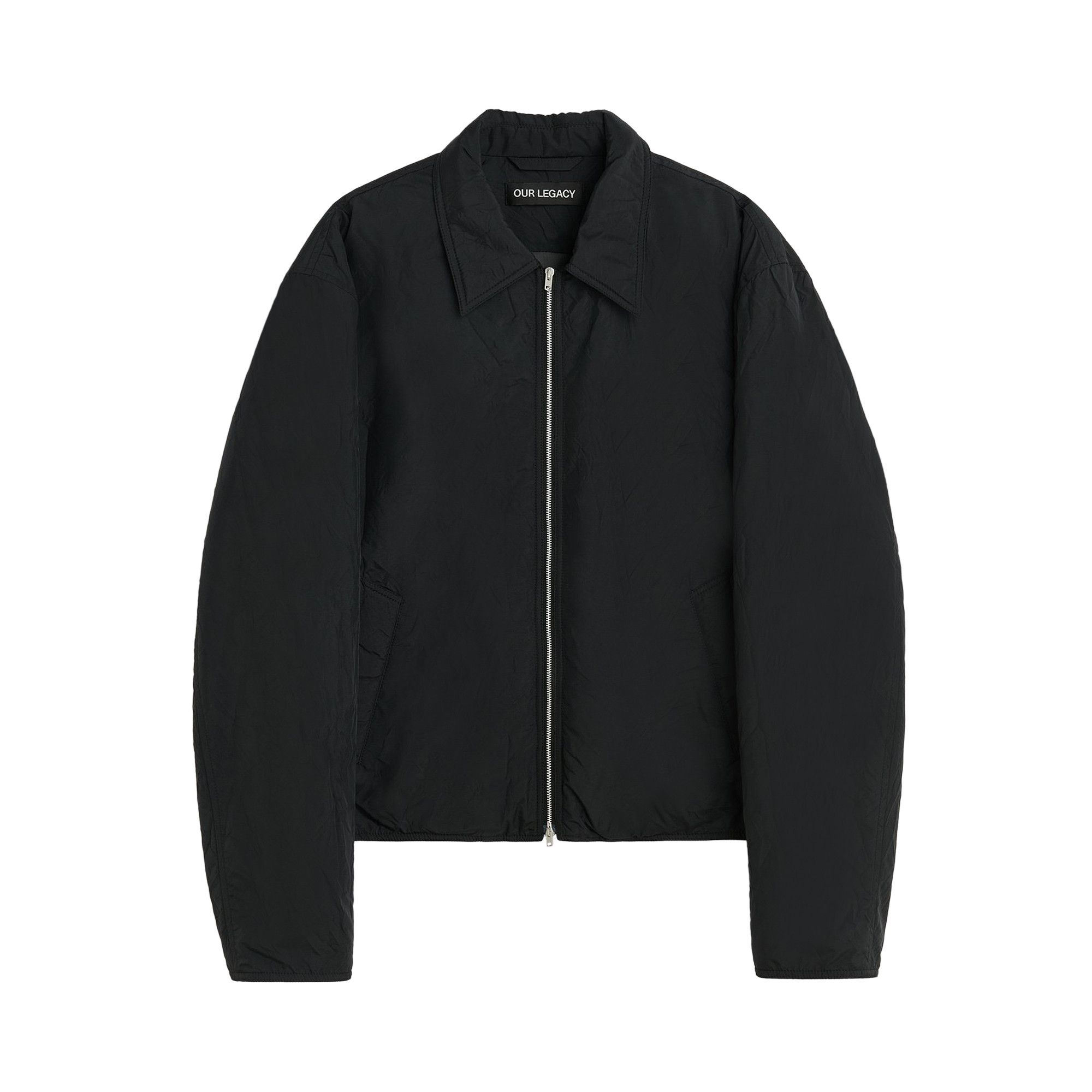 Buy Our Legacy Slight Jacket 'Shining Black' - M4241SS | GOAT