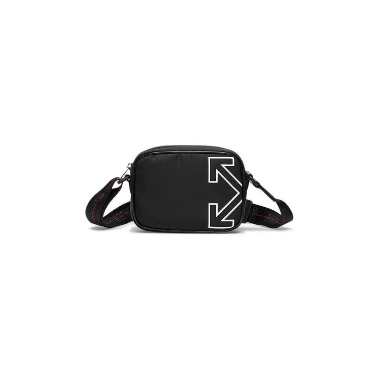 Off White Heritage Messenger Bag Black