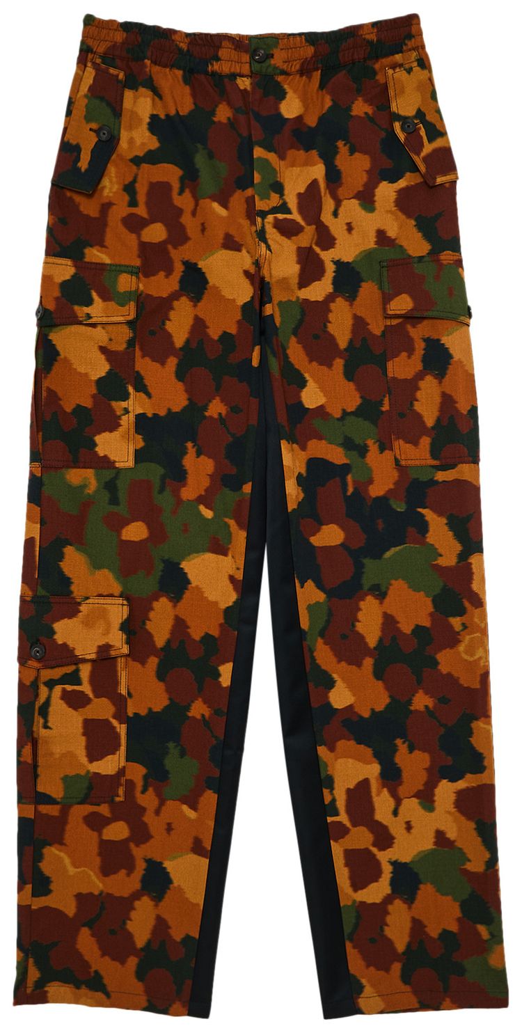Wales Bonner Message Trousers CamoMulticolor