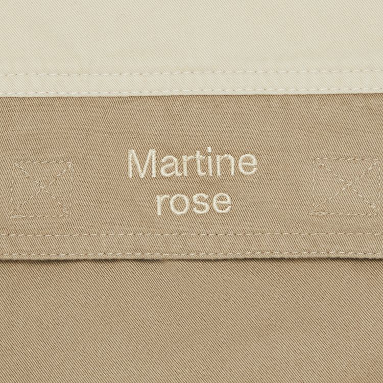 Martine Rose Wrap Cargo Skirt Beige