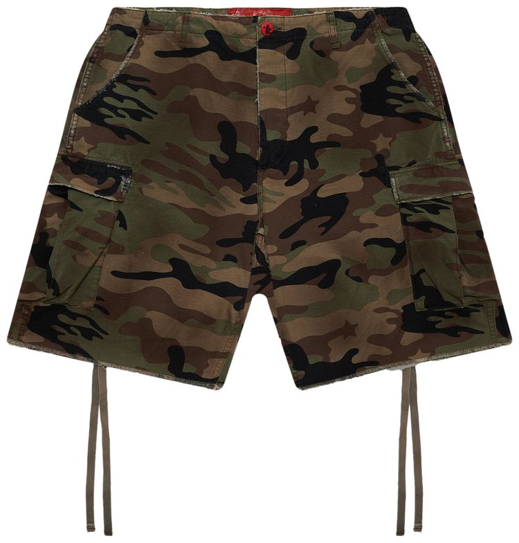 Hellstar Cargo Shorts Camo