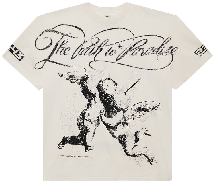 Hellstar Path to Paradise T Shirt White