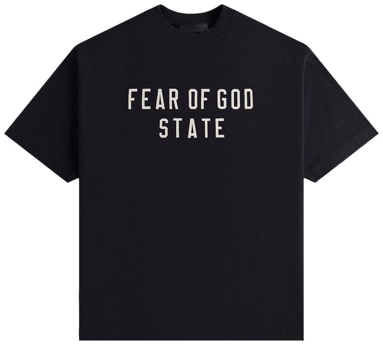 Fear of God Essentials Heavy Crewneck Tee Black