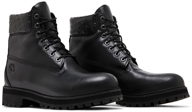 Timberland 6 Inch Premium Stack Boot Black
