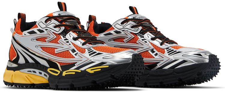Off White Be Right Back Silver Orange