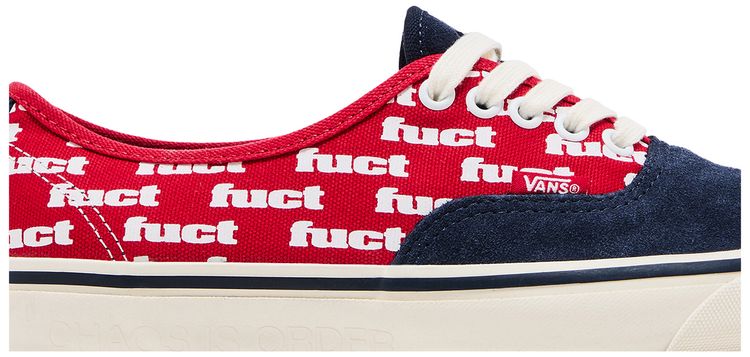 FUCT x Slam Jam x Vans Authentic Reissue 44 LX Red Marshmallow