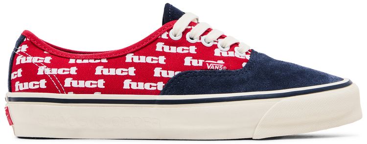FUCT x Slam Jam x Vans Authentic Reissue 44 LX Red Marshmallow