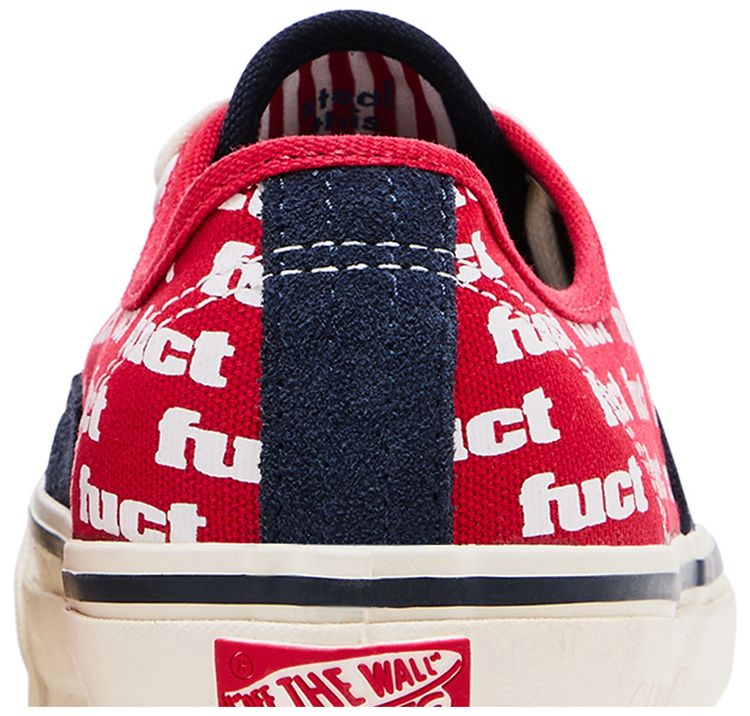 FUCT x Slam Jam x Vans Authentic Reissue 44 LX Red Marshmallow