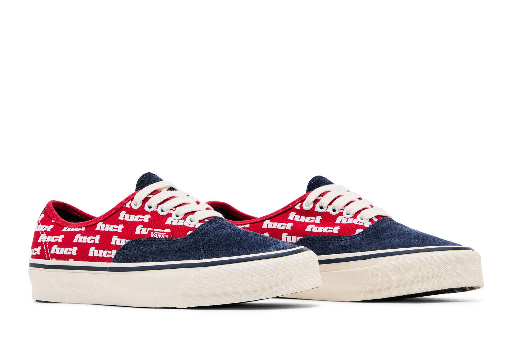 VANS★AUTHENTIC REISSUE 44★兼用★LX RACING RED/MARSHMALLOW Vans Premium Authentic Reissue 44 LX Sneakers Racing Red