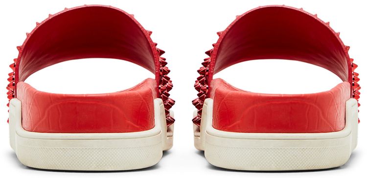 Christian Louboutin Pool Fun Slide Red