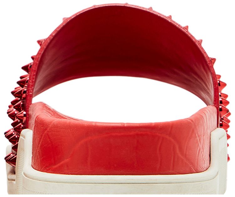 Christian Louboutin Pool Fun Slide Red