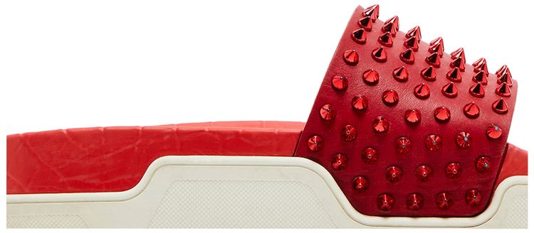 Christian Louboutin Pool Fun Slide Red