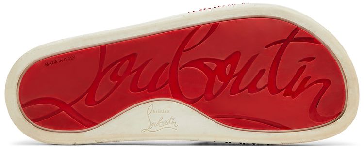 Christian Louboutin Pool Fun Slide Red