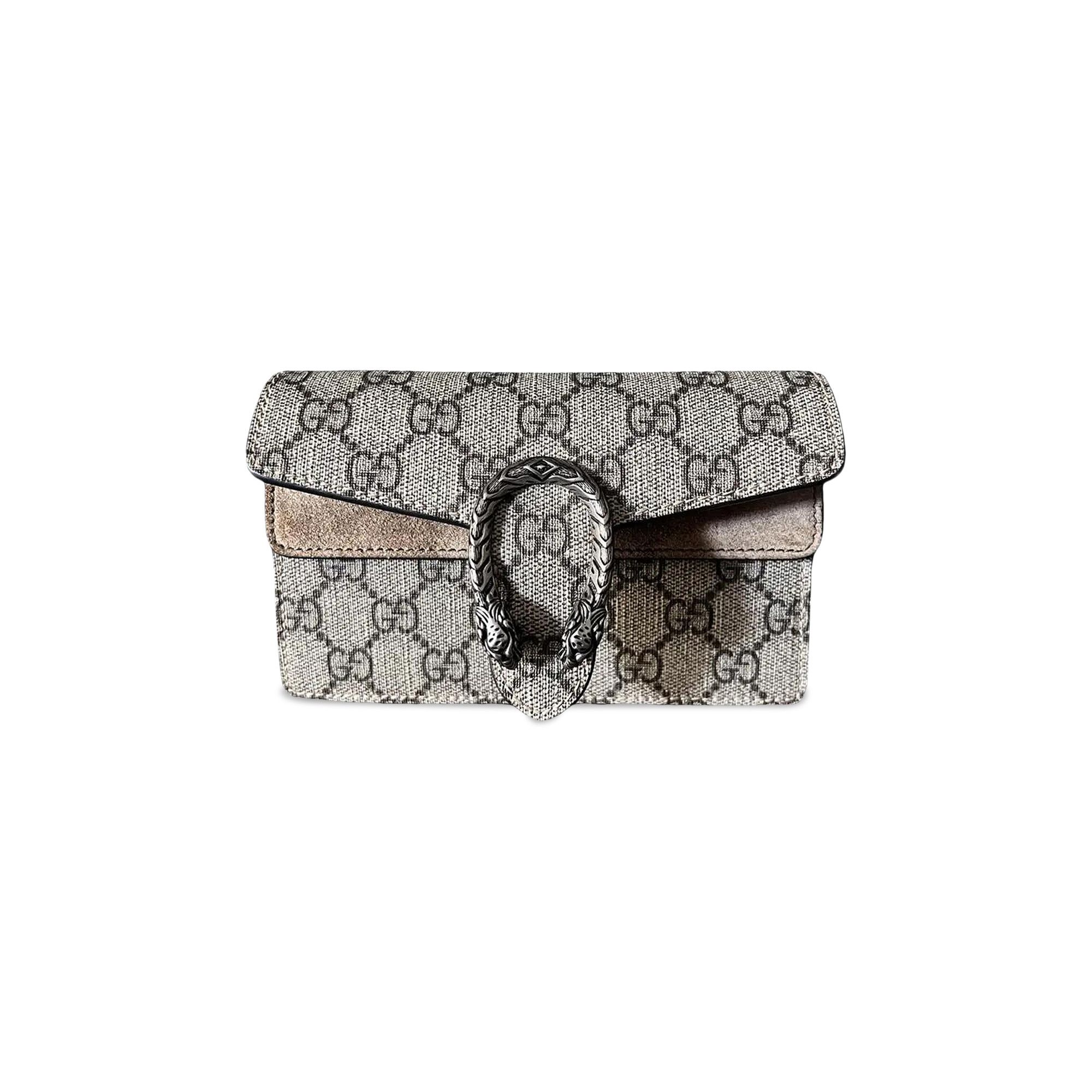 GUCCI 新品 ミニ財布 supreme Buy Gucci Dionysus GG Supreme Super Mini Bag 'Beige' - 476432