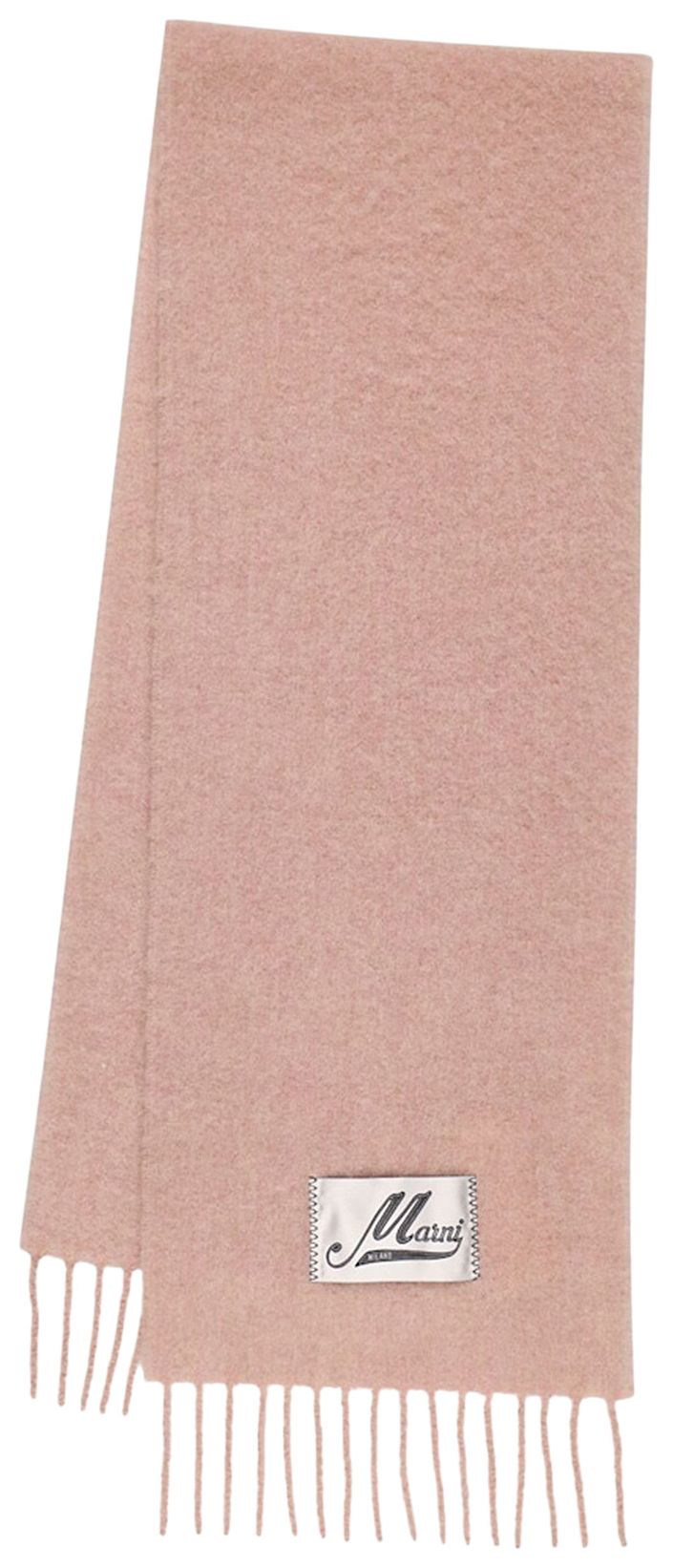 Marni Brushed Alpaca Scarf Magnolia