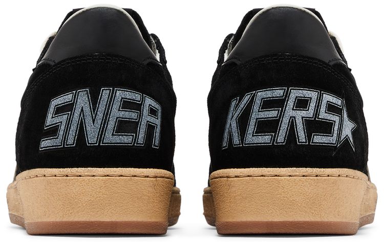 Golden Goose Ball Star Black White