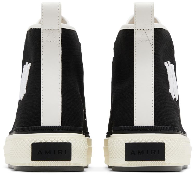 Amiri MA Logo Court High Black White