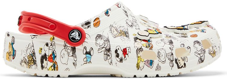 Crocs Peanuts x Classic Clog Allover Print