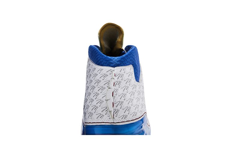 Air Jordan 23 White Blue Maroon Sample