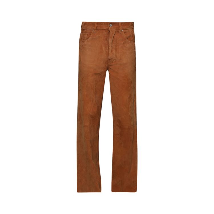 Amiri MA Quad Suede Baggy Pant Golden Coast