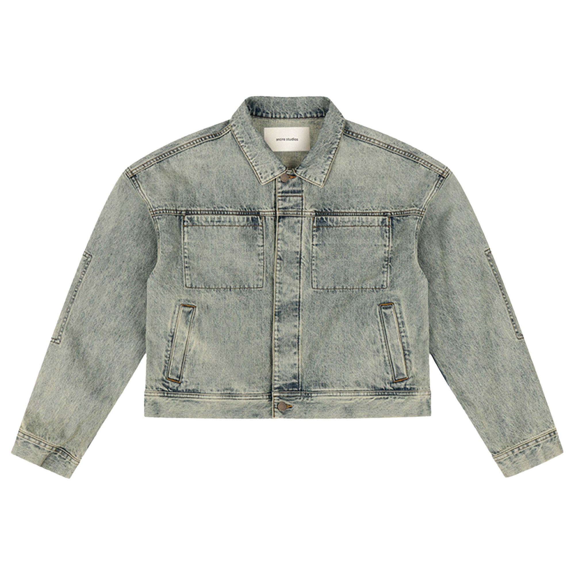 Buy Entire Studios Gem Denim Jacket 'Surface Wave' - ES2427SW | GOAT