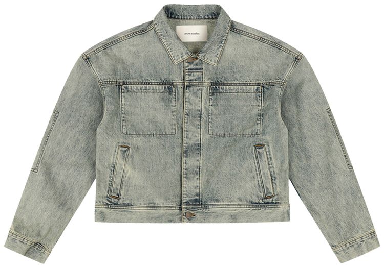 Entire Studios Gem Denim Jacket Surface Wave